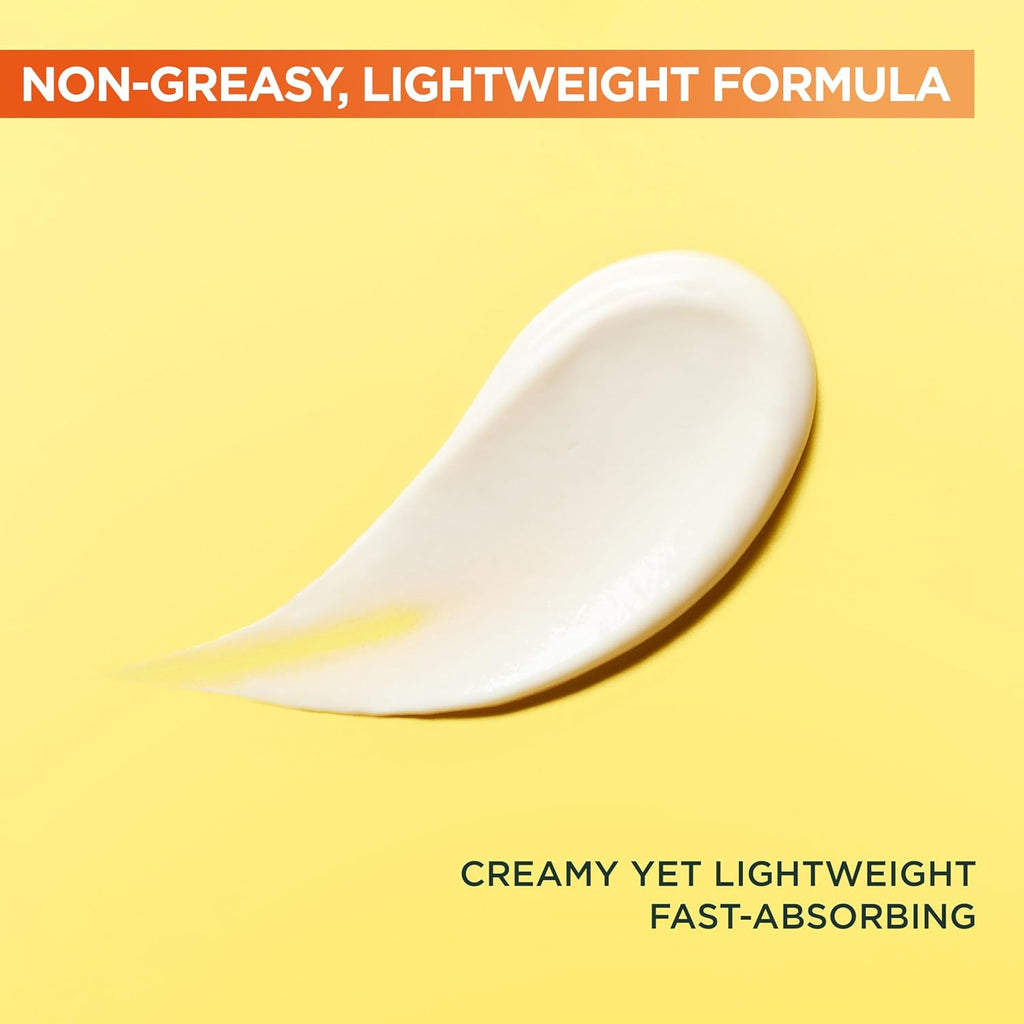 Garnier Vitamin C Brightening Cream SPF 25: Hydrates, Protects, & Brightens Skin. Natural, Cruelty-Free, 50ml. For All Skin Types.