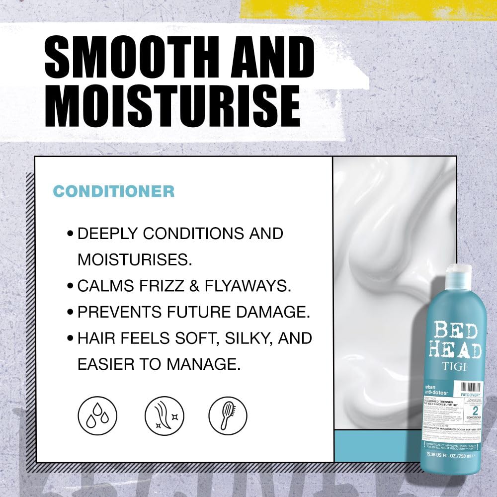 Bed Head Recovery Moisture Rush Conditioner – Deep Moisture & Repair