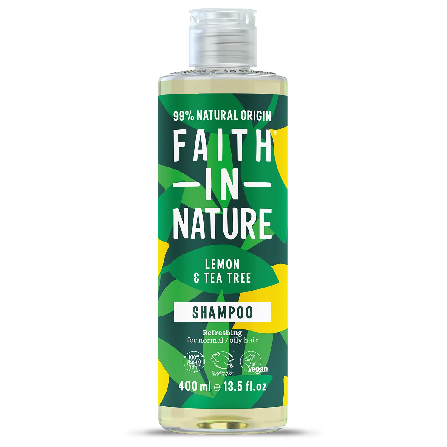 Faith in Nature Grapefruit & Orange Shampoo – Citrus Refresh for Greasy Hair