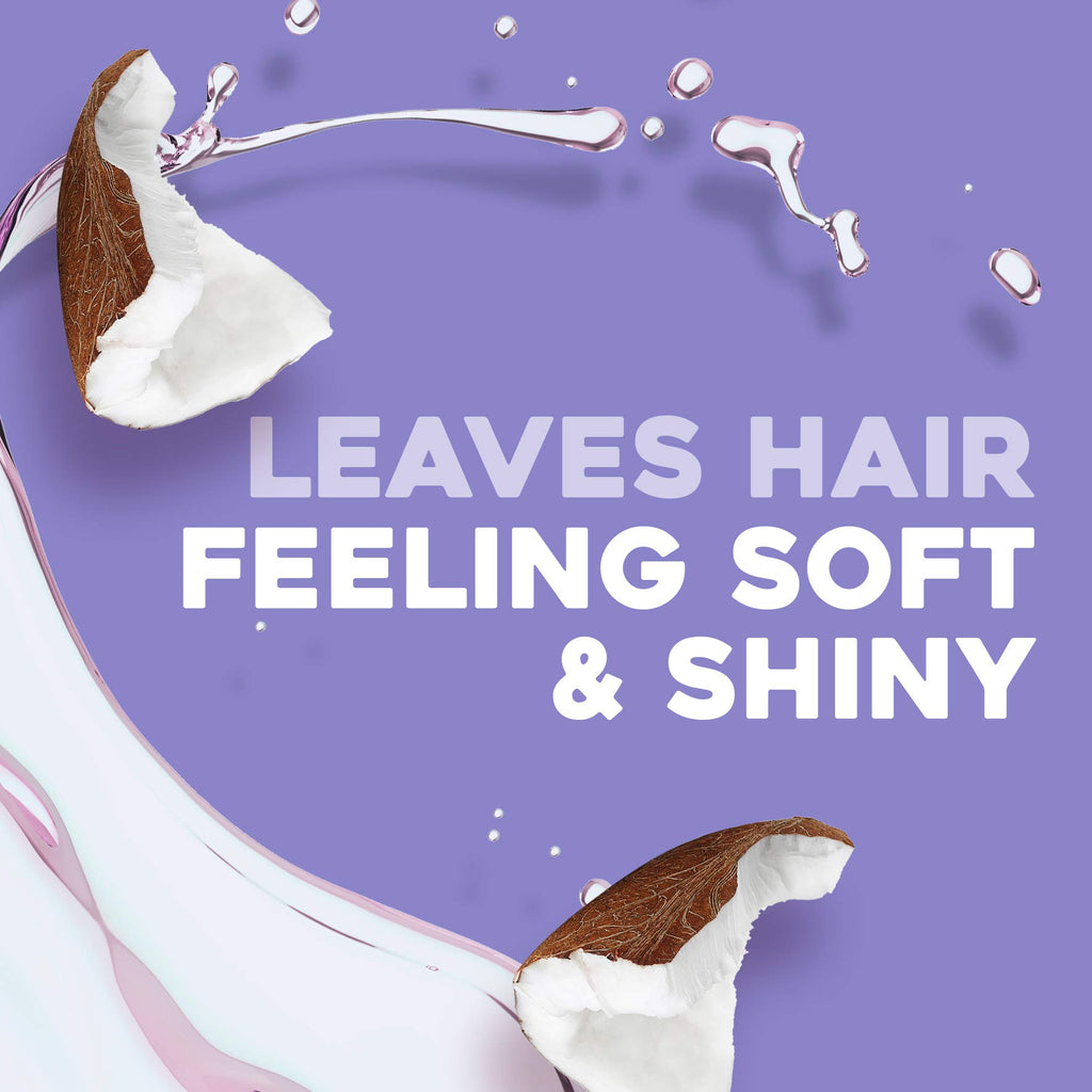 OGX Nourishing with Coconut Milk Hydrating Shampoo, Intensely Moisturizes for Immediate Softness from the First Use, Sulfate Free, 385ml
