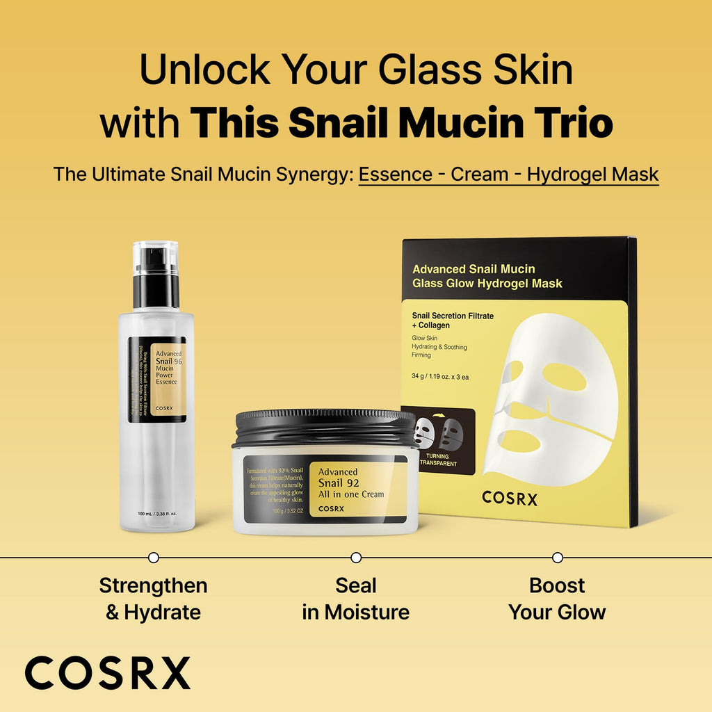 COSRX Advanced Snail 96 Mucin Power Essence 100ml – Hydrating & Skin Repair Serum