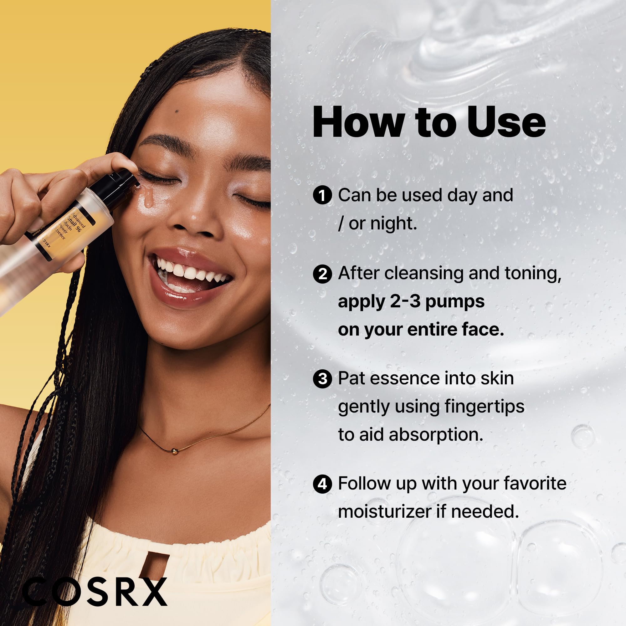 COSRX Advanced Snail 96 Mucin Power Essence 100ml – Hydrating & Skin Repair Serum