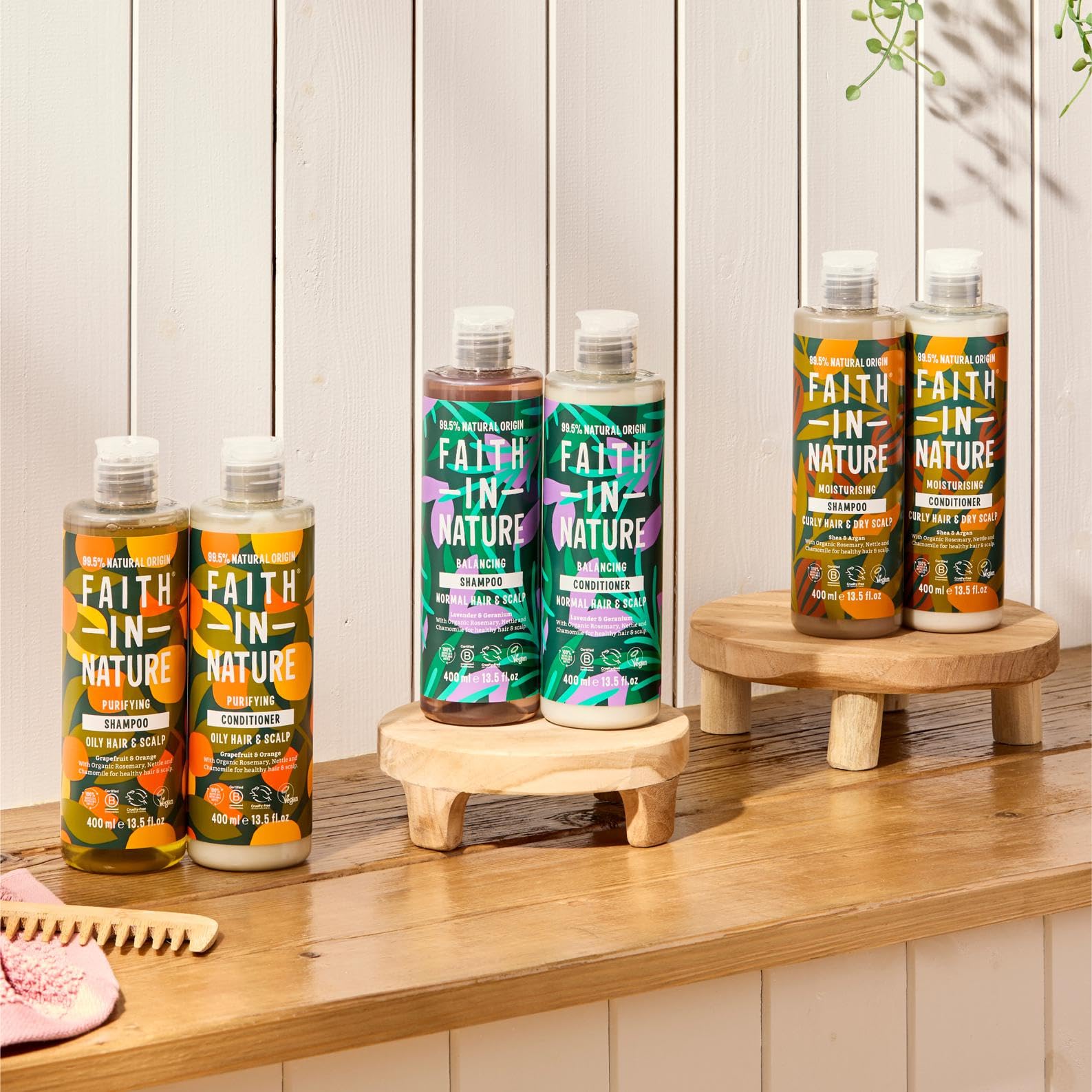 Faith in Nature Grapefruit & Orange Shampoo – Citrus Refresh for Greasy Hair