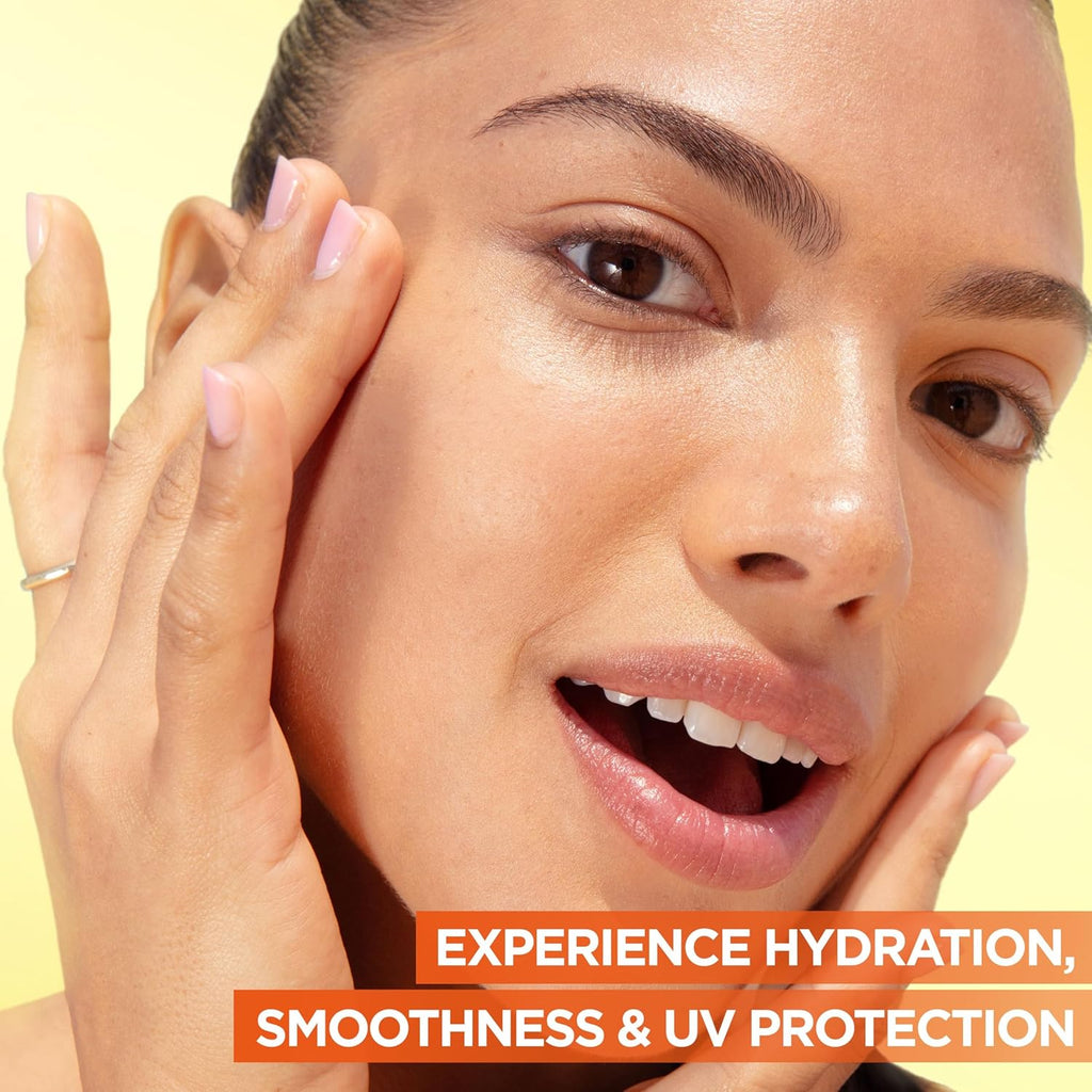 Garnier Vitamin C Brightening Cream SPF 25: Hydrates, Protects, & Brightens Skin. Natural, Cruelty-Free, 50ml. For All Skin Types.