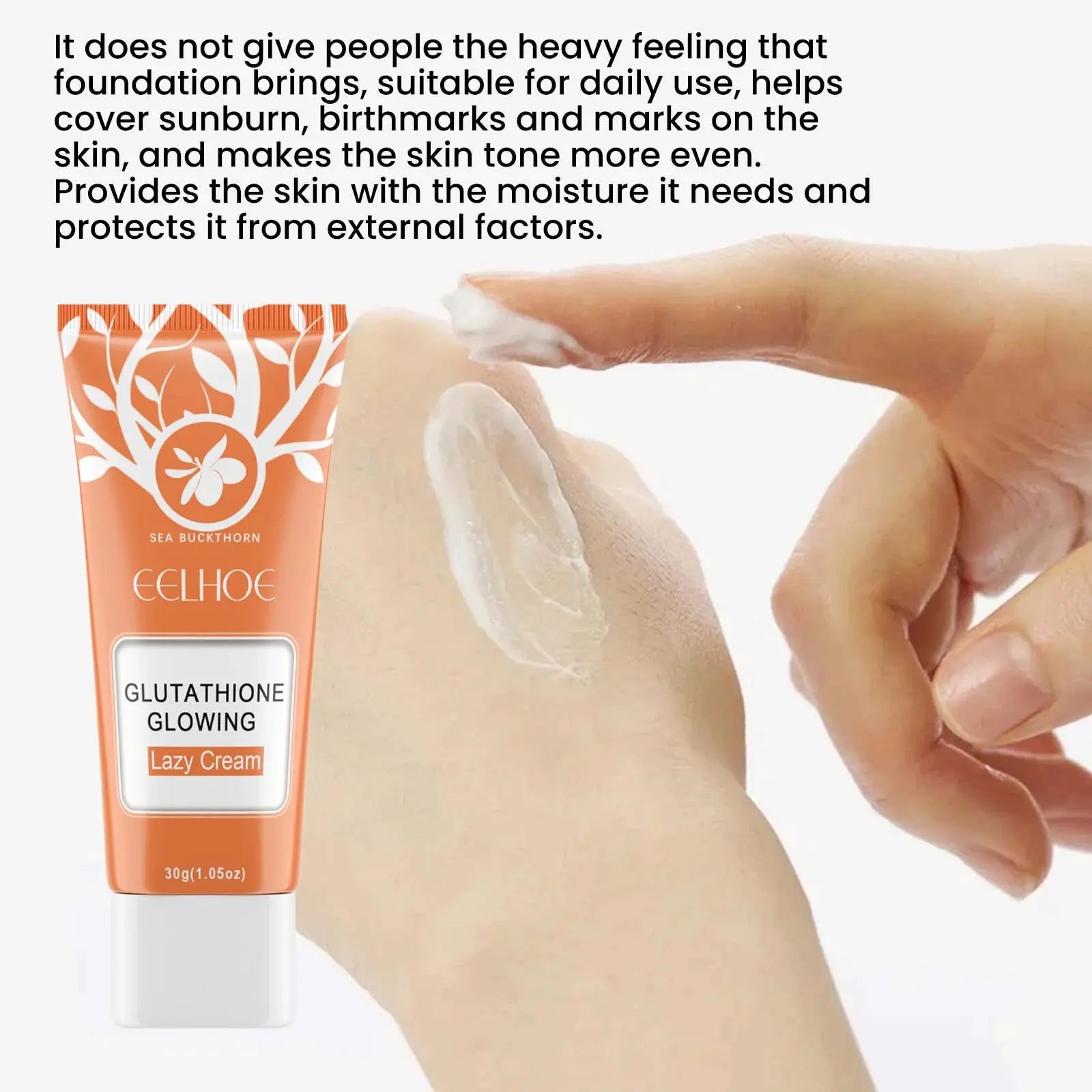 EELHOE Glowing Lazy Cream – Flawless All-in-One Foundation The Nexa Pure