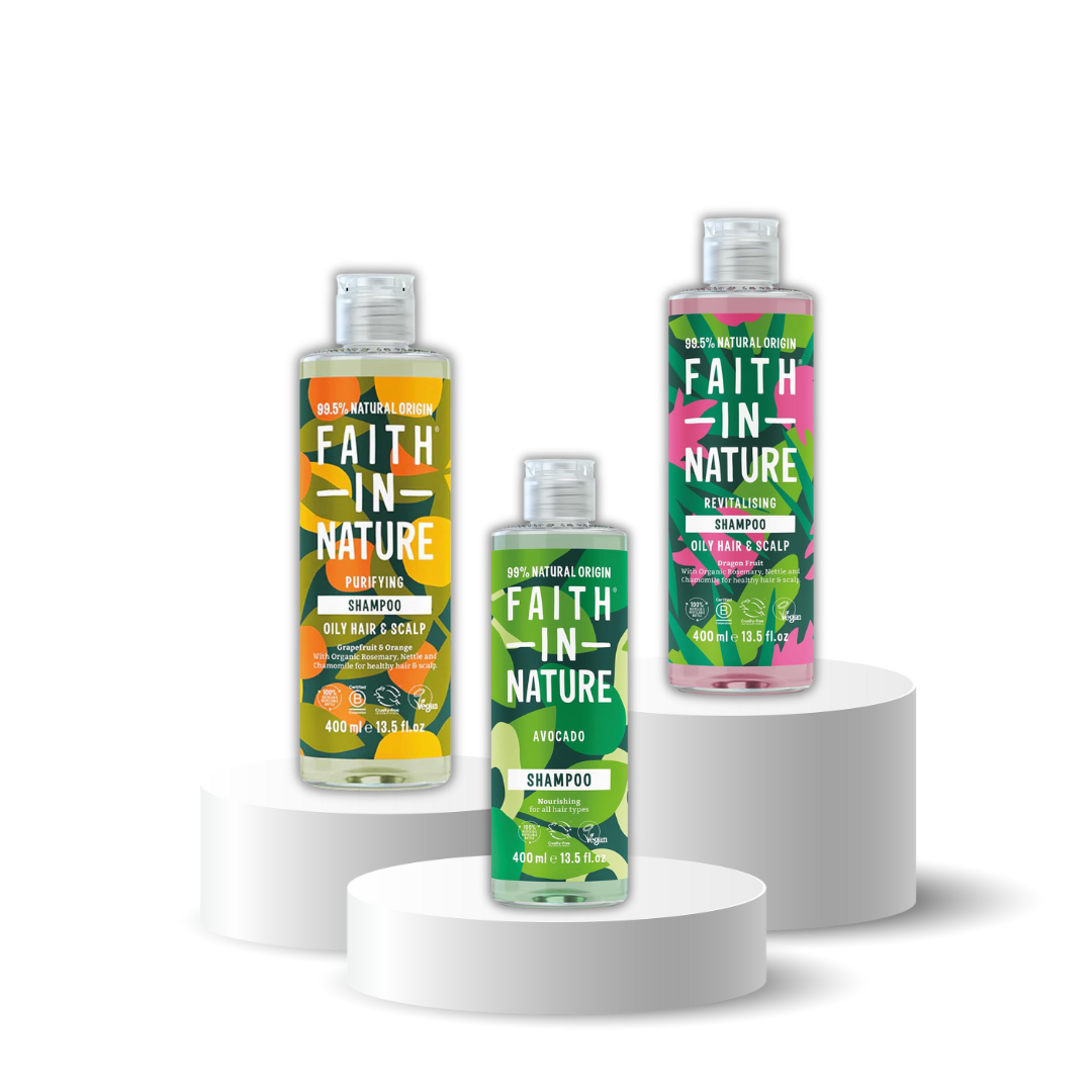 Faith in Nature Grapefruit & Orange Shampoo – Citrus Refresh for Greasy Hair