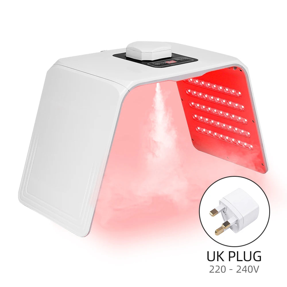 7 Colors LED Photon Machine With Nano Spray Beauty Salon Home Use Face Body LED Mask Machine