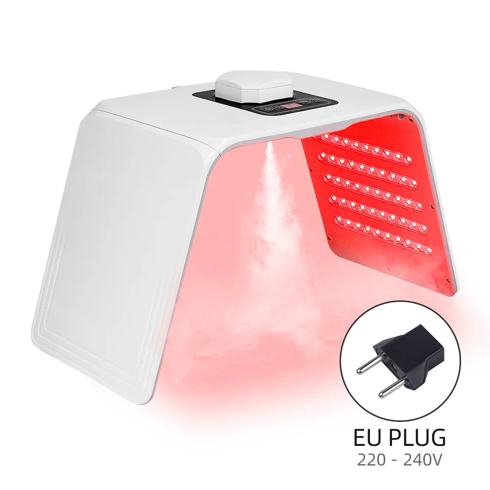 7 Colors LED Photon Machine With Nano Spray Beauty Salon Home Use Face Body LED Mask Machine