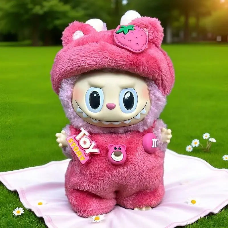 Labubu doll, LabubuV1 V2 V3, children's birthday gift toy. Beautiful ornaments.pleasant surprise